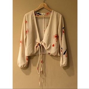 Wilfred floral top sz xs